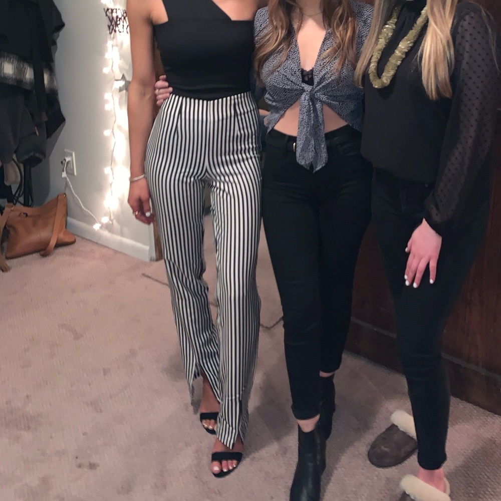 Lovers + Friends Slit Pants